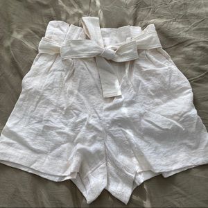 White/Cream Flowy Shorts
